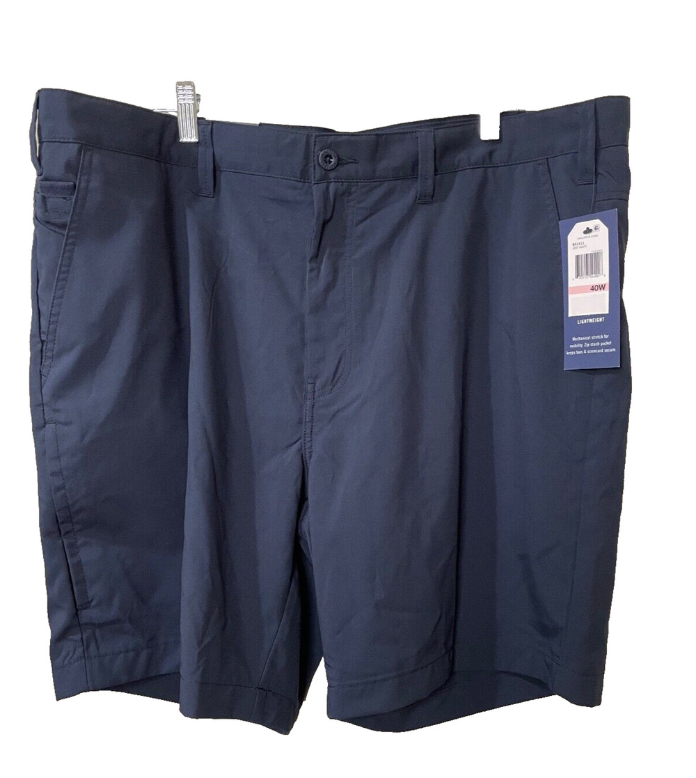 The Golf Short Navy Nautica Shorts Men's 40W 8.5" Wicking Navtech NWT